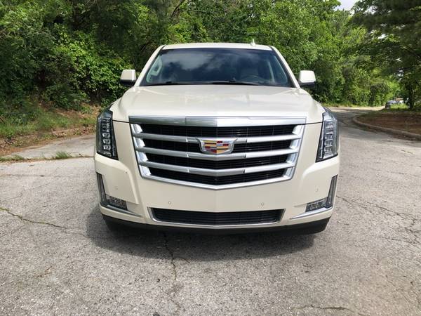 2015 Caddy Cadillac Escalade Luxury 4WD suv Pearl White for sale in Fayetteville, AR – photo 2
