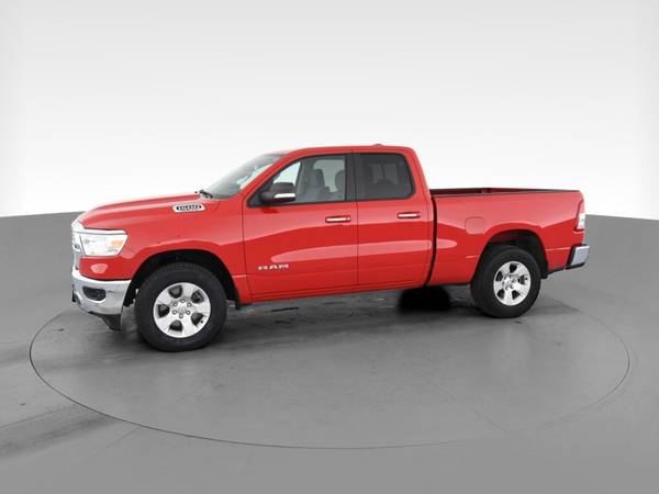 2020 Ram 1500 Quad Cab Big Horn Pickup 4D 6 1/3 ft pickup Red - -... for sale in Covington, OH – photo 4