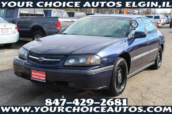 2002 *CHEVROLET/CHEVY* *IMPALA* 1OWNER LEATHER GOOD TIRES 301660 for sale in Elgin, IL