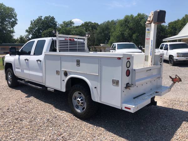 2015 CHEVROLET K2500 CREW CAB 4WD UTILITY BED W/ AUTO CRANE LIFT for sale in Stratford, MO – photo 7