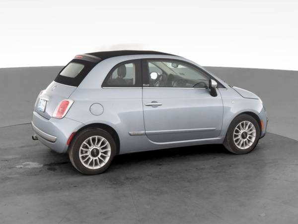 2013 FIAT 500 500c Lounge Cabrio Convertible 2D Convertible Blue - -... for sale in Washington, District Of Columbia – photo 12