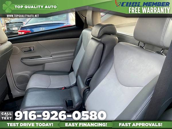 2017 Toyota Prius v Five Hybrid for only $17,495 - cars & trucks -... for sale in Rancho Cordova, CA – photo 20