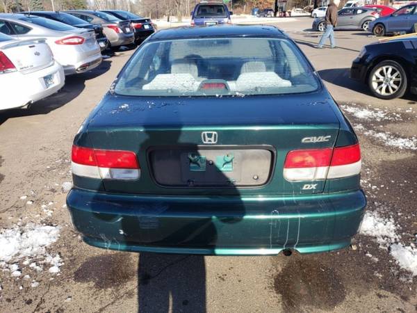 2000 Honda Civic DX 2dr Coupe - cars & trucks - by dealer - vehicle... for sale in Cambridge, MN – photo 4
