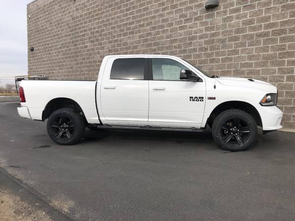 2018 Ram 1500 SPRT pickup Bright White Clearcoat - cars & trucks -... for sale in Jerome, ID – photo 2
