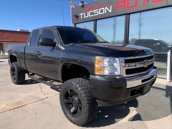 LIFTED 2010 CHEVROLET SILVERADO 4X4 EXTENDED CAB ..... ONLY 73K... for sale in Tucson, AZ – photo 8