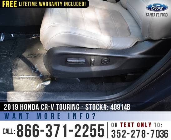 2019 HONDA CRV TOURING Sunroof - Leather Seats - Remote for sale in Alachua, GA – photo 12