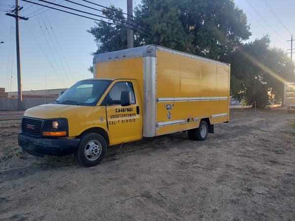 2012 gmc savana 3500 dually 16ft box van for sale in Lodi , CA – photo 3