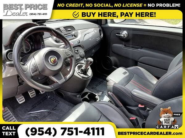 2013 Fiat 500 Abarth 2dr 2 dr 2-dr Hatchback for only 180/mo! for sale in HALLANDALE BEACH, FL – photo 20