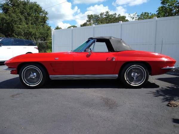 1964 Chevrolet CORVETTE CONVERTIBLE~ 327/365 HP~ 4 SPEED~ COMPLETE... for sale in Sarasota, FL – photo 3