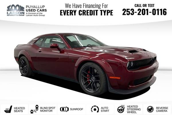 2019 Dodge Challenger SRT Hellcat Redeye Widebody for sale in PUYALLUP, WA