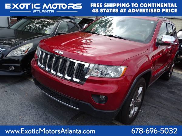 2011 Jeep Grand Cherokee Overland RED - - by for sale in Gainesville, GA – photo 15