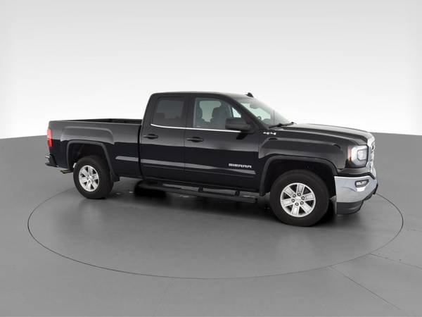 2016 GMC Sierra 1500 Double Cab SLE Pickup 4D 6 1/2 ft pickup Black... for sale in Arlington, District Of Columbia – photo 14