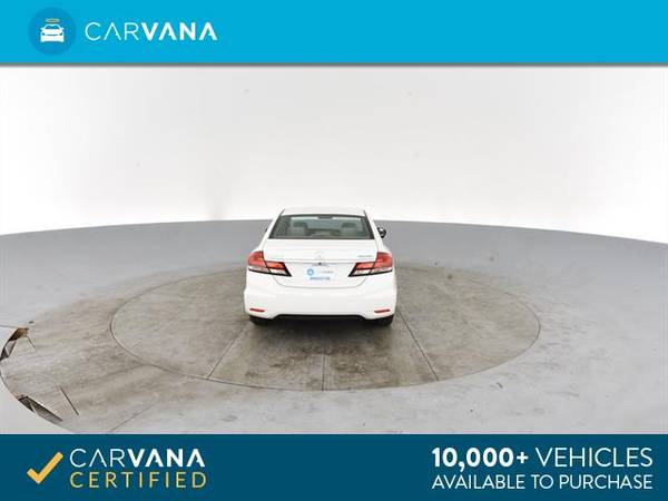 2014 Honda Civic Natural Gas Sedan 4D sedan White - FINANCE ONLINE for sale in Tucson, AZ – photo 20