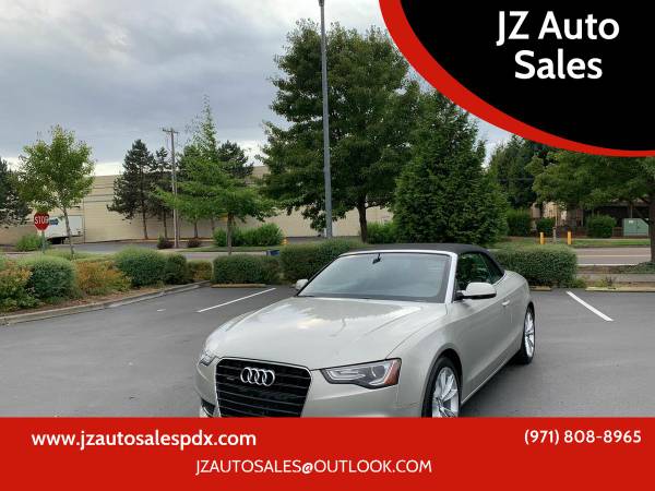 2013 Audi A5 2.0T quattro Premium Plus AWD 2dr Convertible Weekend... for sale in Happy valley, OR – photo 2