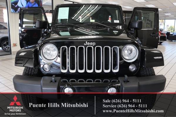 2016 Jeep Wrangler JK Unlimited Sahara suv Black Metallic for sale in City of Industry, CA – photo 19