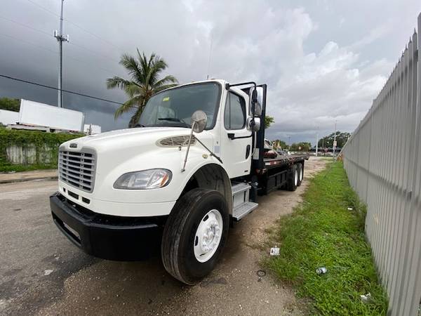 2012 FREIGHTLINER M2 26' TANDEM FLATBED TRUCK STOCK 1639 - cars &... for sale in Miami, FL – photo 3