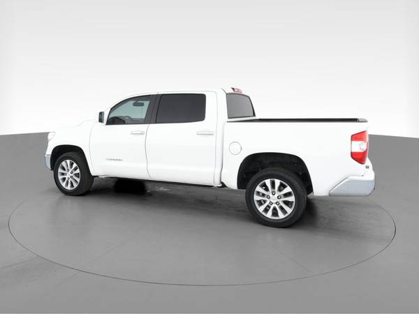 2017 Toyota Tundra CrewMax Limited Pickup 4D 5 1/2 ft pickup White -... for sale in Tulsa, OK – photo 6