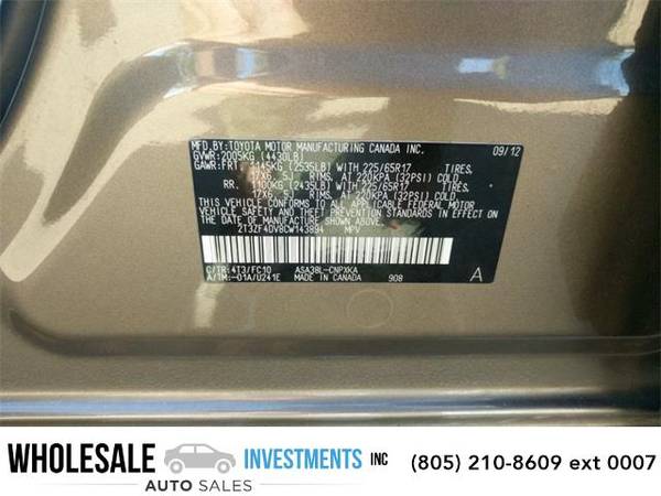 2012 Toyota RAV4 SUV Base (Pyrite Mica) for sale in Van Nuys, CA – photo 9