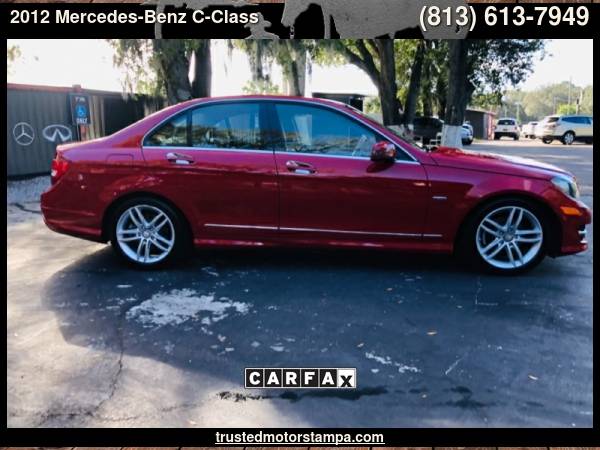 2012 MERCEDES BENZ C-250 SPORT SEDAN with Pwr windows w/1-touch... for sale in TAMPA, FL – photo 4