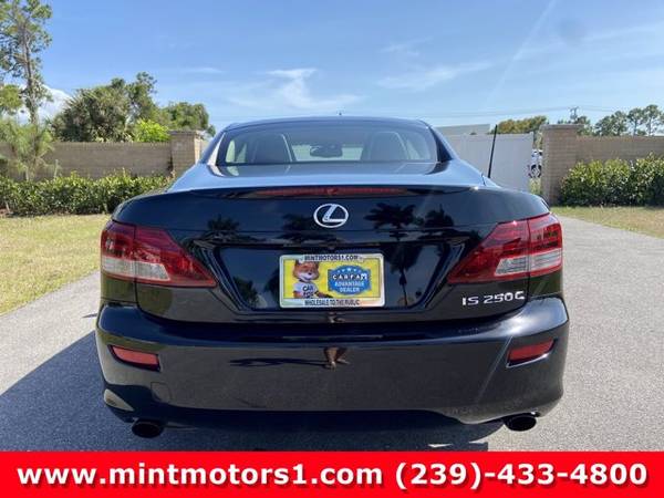 2014 Lexus Is 250c 2dr Convertible (HARDTOP CONVERTIBLE) - Mint for sale in Fort Myers, FL – photo 8