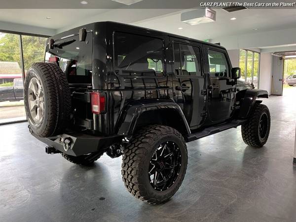 2014 Jeep Wrangler 4x4 Unlimited Sahara LIFTED RED SEATS 4WD JEEP... for sale in Gladstone, OR – photo 14