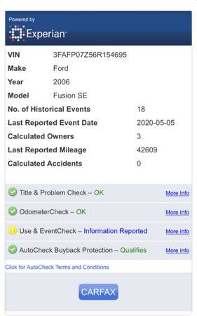 2006 Ford Fusion SE INSPECTED - cars & trucks - by owner - vehicle... for sale in Bowie, District Of Columbia – photo 11