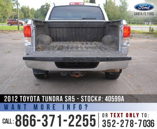 2012 Toyota Tundra SR5 *** Camera, Homelink, Tinted Windows *** -... for sale in Alachua, FL – photo 15