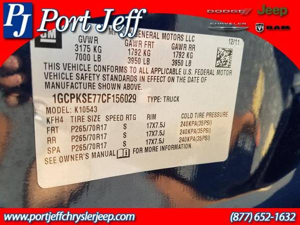2012 Chevrolet Silverado 1500 - Call for sale in PORT JEFFERSON STATION, NY – photo 11