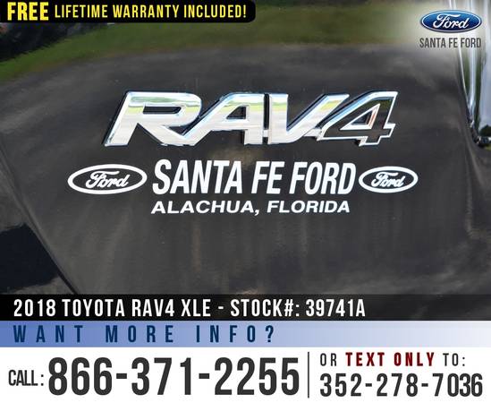 *** 2018 Toyota RAV4 XLE *** ECO Mode - Cruise Control - Sunroof for sale in Alachua, GA – photo 9