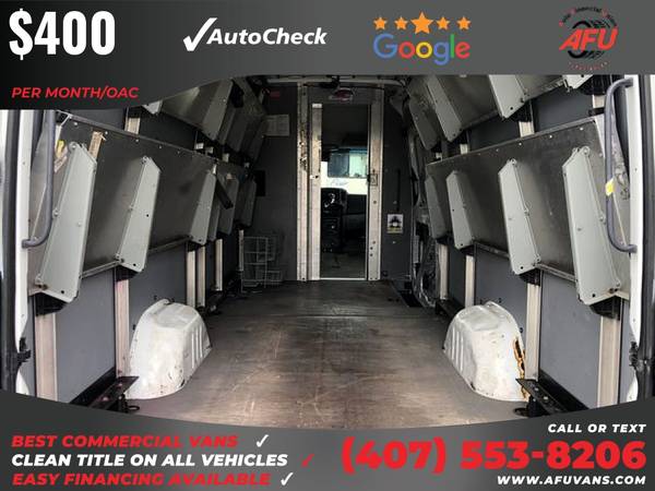 400/mo - 2012 Mercedes-Benz Sprinter 2500 Cargo Extended w/170 WB for sale in Kissimmee, FL – photo 13