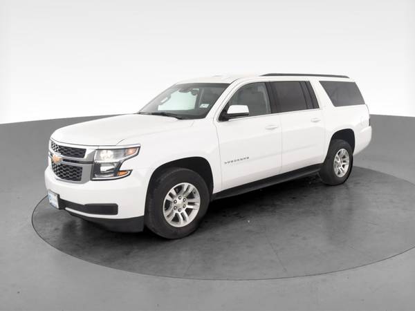 2020 Chevy Chevrolet Suburban LT Sport Utility 4D suv White -... for sale in Chicago, IL – photo 3