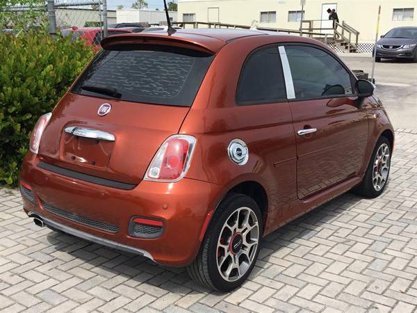 2013 Fiat 500 Sport - Lowest Miles / Cleanest Cars In FL - cars &... for sale in Fort Myers, FL – photo 4