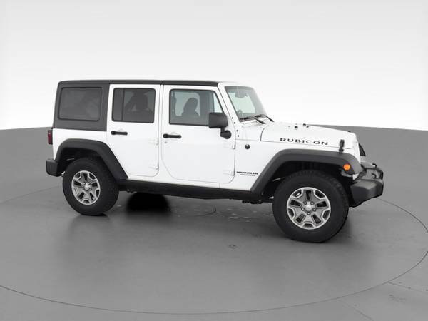 2015 Jeep Wrangler Unlimited Rubicon Sport Utility 4D suv White - -... for sale in Evansville, IN – photo 14