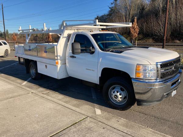 2012 Chevrolet 3500 diesel contractor body - cars & trucks - by... for sale in Everett, WA – photo 18