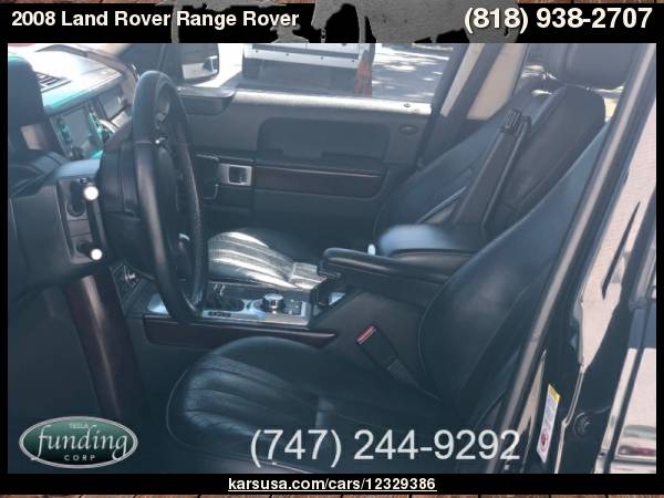 2008 Land Rover Range Rover 4WD 4dr HSE STRUT Package with... for sale in North Hollywood, CA – photo 9