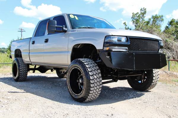 2001 CHEVROLET SILVERADO 1500HD 4X4 - LIFTED - LOW MILES - 20X12 & 35s for sale in Liberty Hill, TX – photo 15