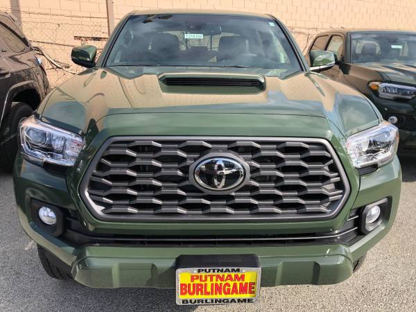2021 Toyota Tacoma Trd Sport Longbed 4x4 *Premium pkg* 4wd ARMY... for sale in Burlingame, CA – photo 5