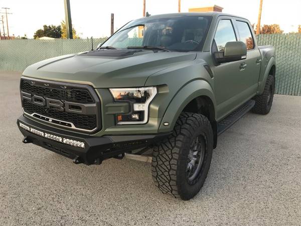 ONE OF A KING RAPTOR with MILITARY GREEN WRAP over white - cars & for sale in San Carlos, CA – photo 18