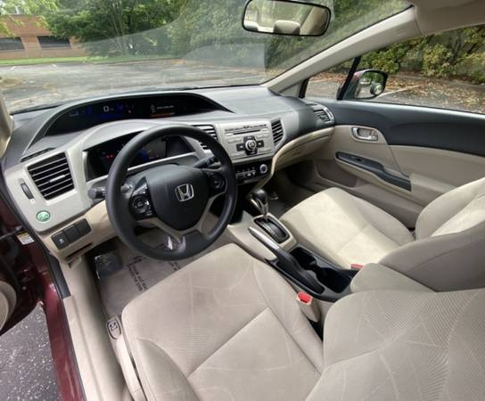 2012 Honda Civic LX - - by dealer - vehicle automotive for sale in Richmond , VA – photo 14