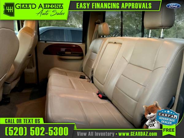 2005 Ford F250 for $16,995 or $262 per month! - cars & trucks - by... for sale in Tucson, AZ – photo 7