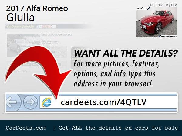 2017 Alfa Romeo Giulia, Rosso Alfa for sale in Wall, NJ – photo 24