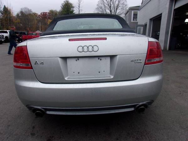 2008 Audi A4 2.0T quattro AWD 2dr Convertible (2L I4 6A) w/ S l WE... for sale in Londonderry, NH – photo 5