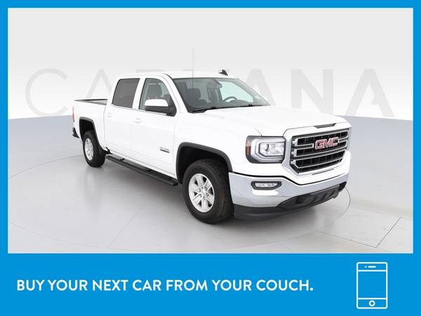 2018 GMC Sierra 1500 Crew Cab SLE Pickup 4D 5 3/4 ft pickup White for sale in Myrtle Beach, SC – photo 12