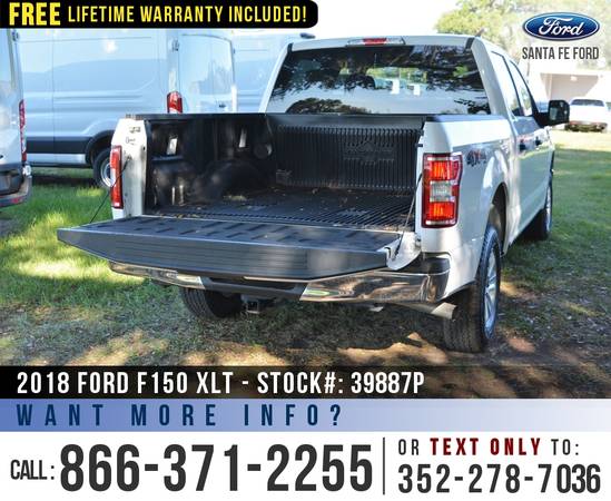 2018 FORD F150 XLT 4WD *** Ecoboost Engine, SYNC, Camera *** for sale in Alachua, FL – photo 19