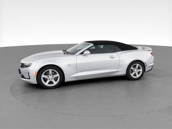 2019 Chevy Chevrolet Camaro LT Convertible 2D Convertible Silver - -... for sale in Eau Claire, WI – photo 4