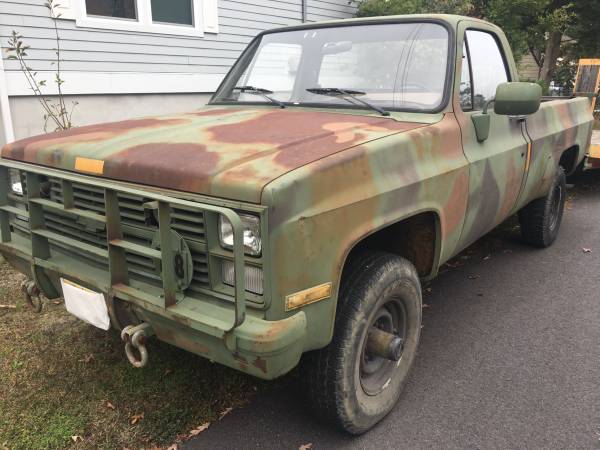 1986 Chevy m1028 Army Pickup truck - cars & trucks - by owner -... for sale in Toms River, NJ