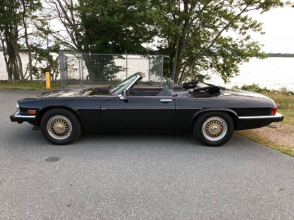 1989 Jaguar XJS Convertible - Black on Gray Leather - Only 58K - Nice! for sale in Westport , MA – photo 2