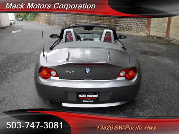 2004 BMW Z4 Premium PKG Roadster 2-Owners Dream Red Interior 6-Speed S for sale in Tigard, OR – photo 8