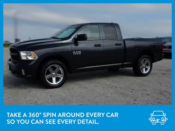 2017 Ram 1500 Quad Cab Express Pickup 4D 6 1/3 ft pickup Gray for sale in Lancaster, PA – photo 3