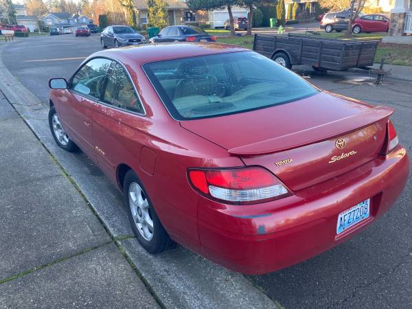 1999 Toyota Solara SLE - cars & trucks - by owner - vehicle... for sale in Snohomish, WA – photo 5